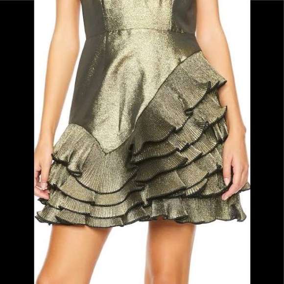 NWT La Maison Talulah Golda Ruffle Mini Dress* - Picture 9 of 9